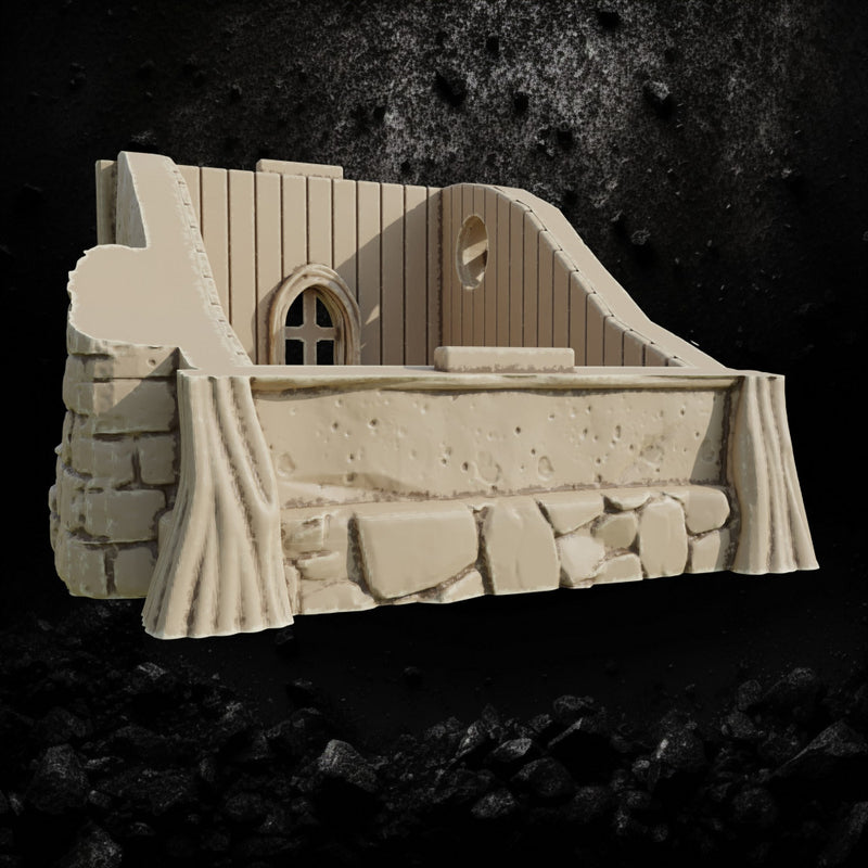 Richosia Village House - Fantasy Terrain STL, DnD & Wargaming Scenery