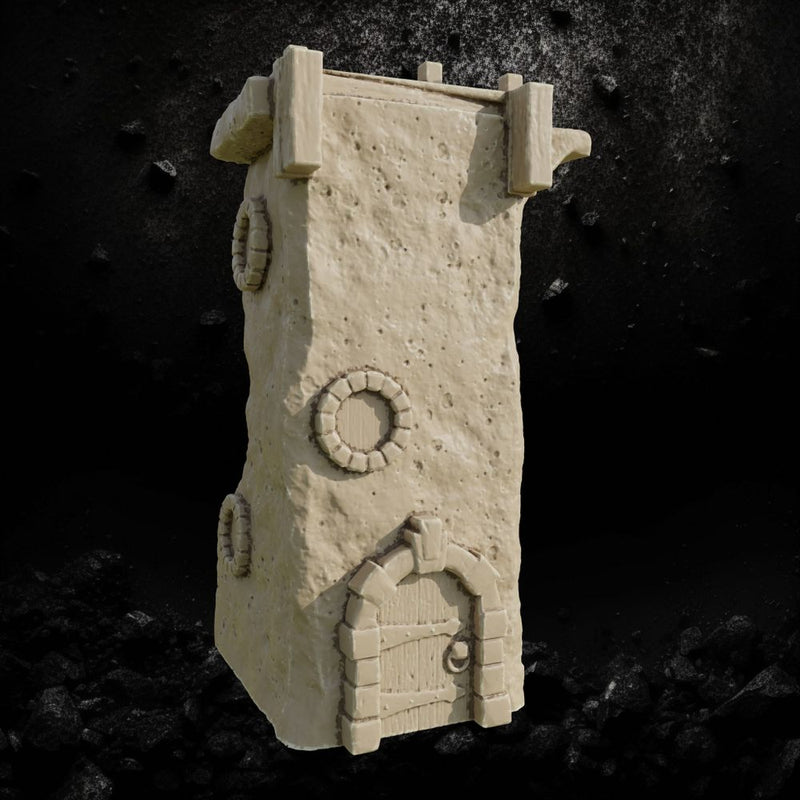 Skyreach Sentinel Tower - Watchtower Terrain STL for DnD & Wargaming
