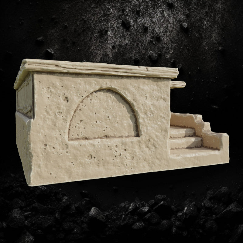 Retbury House 3 - Fantasy Village Building STL for DnD & Wargaming Terrain