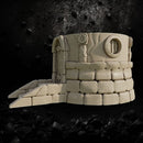 Arcane Dome - Mage Sanctum Terrain STL for DnD & Wargaming