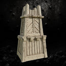 Wood Watchtower 3 - Fantasy Fortification STL, DnD & Wargaming Scenery