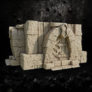 Timberpeak Chimney - Rustic Cottage Terrain STL for DnD & Wargaming