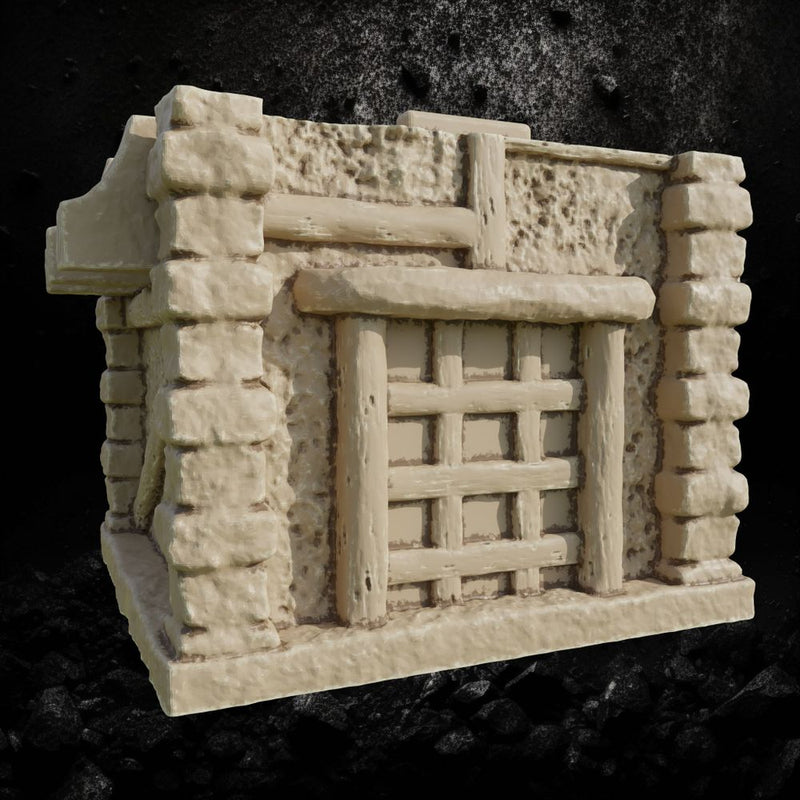 Reichlindorf House 2 - Timber Framed Village Home STL for DnD & Wargaming
