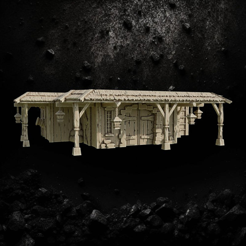 The Whispering Wind Tavern - Fantasy Hilltop Tavern STL for DnD & Wargaming - Only-Games