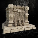 Timberguard Stronghold - Fantasy Wooden Fort STL for DnD & Wargaming