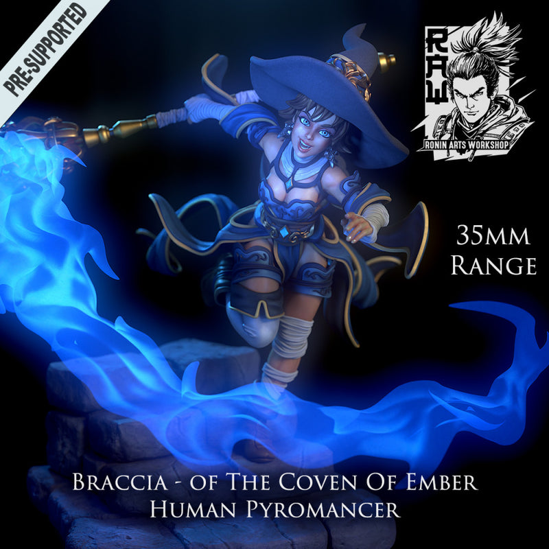 Braccia - Human Pyromancer - STL only - Only-Games