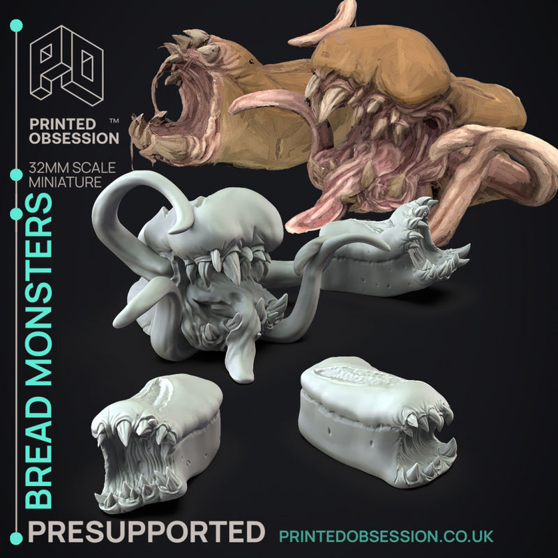 Possessed Bakery - 17 Model Pack - PRESUPPORTED - Illustrations & Rules