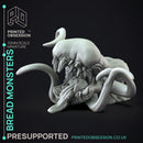 Bread Monsters - 4 Baked Monsters -  PRESUPPORTED - Illustrated and Stats - 32mm scale