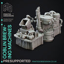 Potion Machines - Goblin Potion Makers - PRESUPPORTED - 32mm Scale