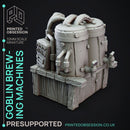 Potion Machines - Goblin Potion Makers - PRESUPPORTED - 32mm Scale