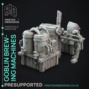 Potion Machines - Goblin Potion Makers - PRESUPPORTED - 32mm Scale