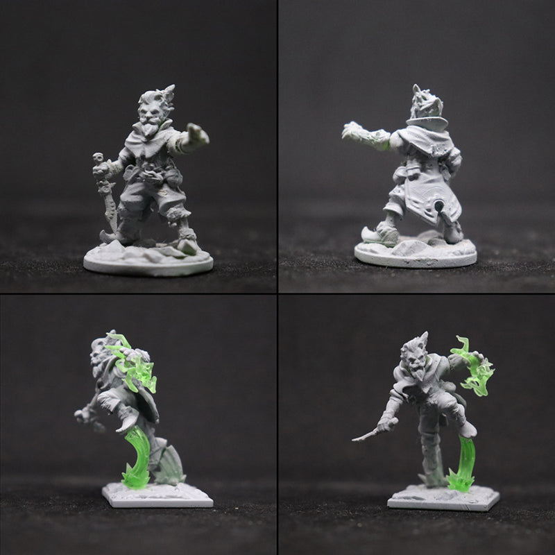 Brubax the Sorcerer - Idle and Action Pose - STL only - Only-Games