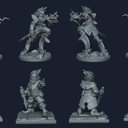 Brubax the Sorcerer - Idle and Action Pose - STL only - Only-Games