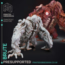 Brute - Seige Monster - Mists of Change - PRESUPPORTED - 32mm Scale