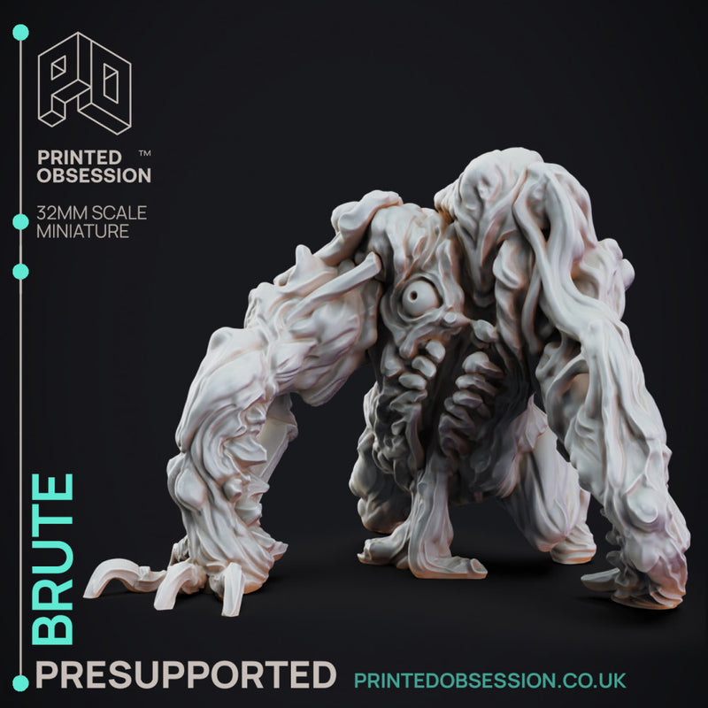 Brute - Seige Monster - Mists of Change - PRESUPPORTED - 32mm Scale