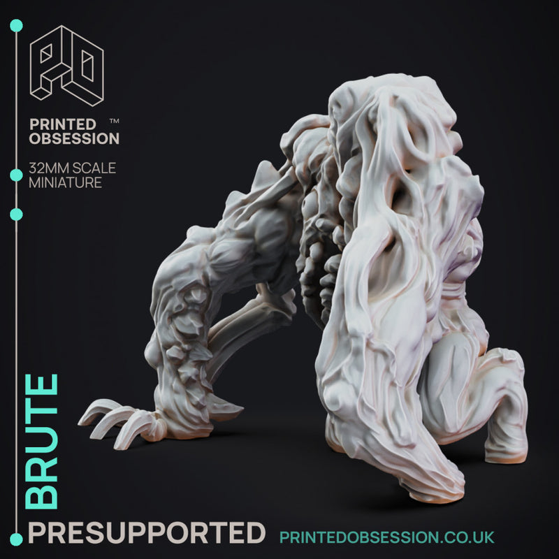 Brute - Seige Monster - Mists of Change - PRESUPPORTED - 32mm Scale