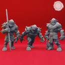 Bugbear Warband - Book of Beasts - Tabletop Miniatures (Pre-Supported)