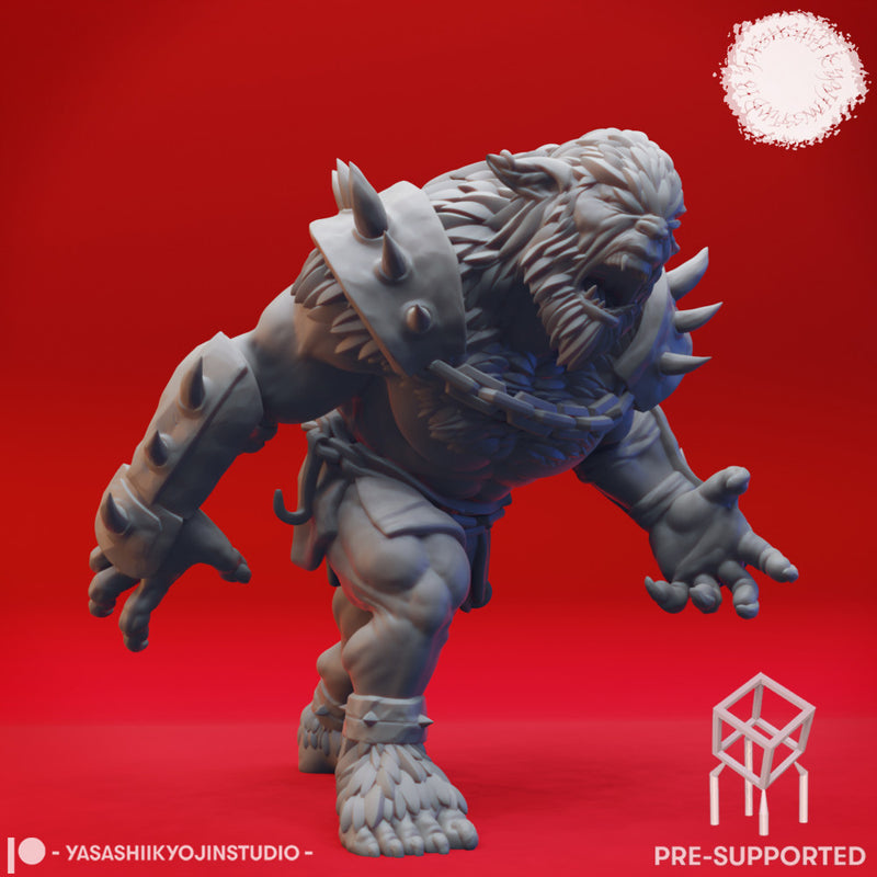Screaming Bugbear - Book of Beasts - Tabletop Miniatures (Pre-Supported)