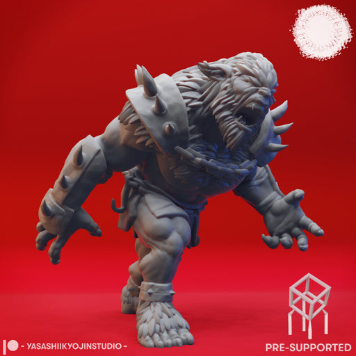 Screaming Bugbear - Book of Beasts - Tabletop Miniatures (Pre-Supported) - Only-Games