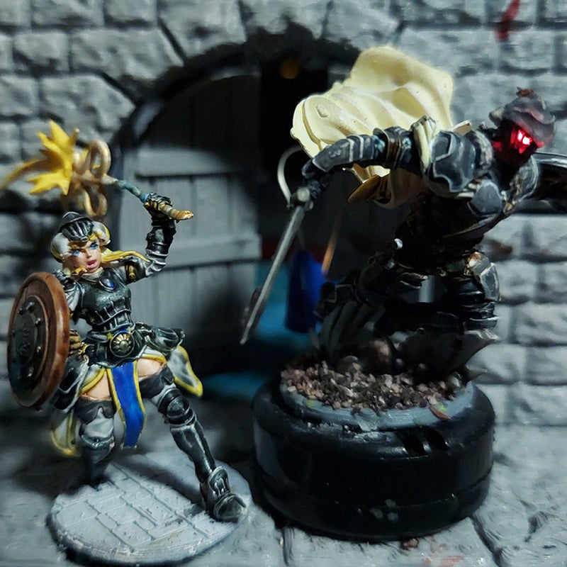 Burondi The Cleric- Idle and Action Pose - STL only.´ - Only-Games