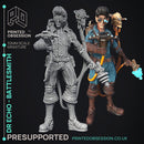 Battlesmith Artificer - Dr Echo - Ghast busters - PRESUPPORTED - Illustrated and Stats - 32mm scale