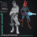 Ghast Busters - 16 Models -  PRESUPPORTED - Illustrated and Stats - 32mm scale