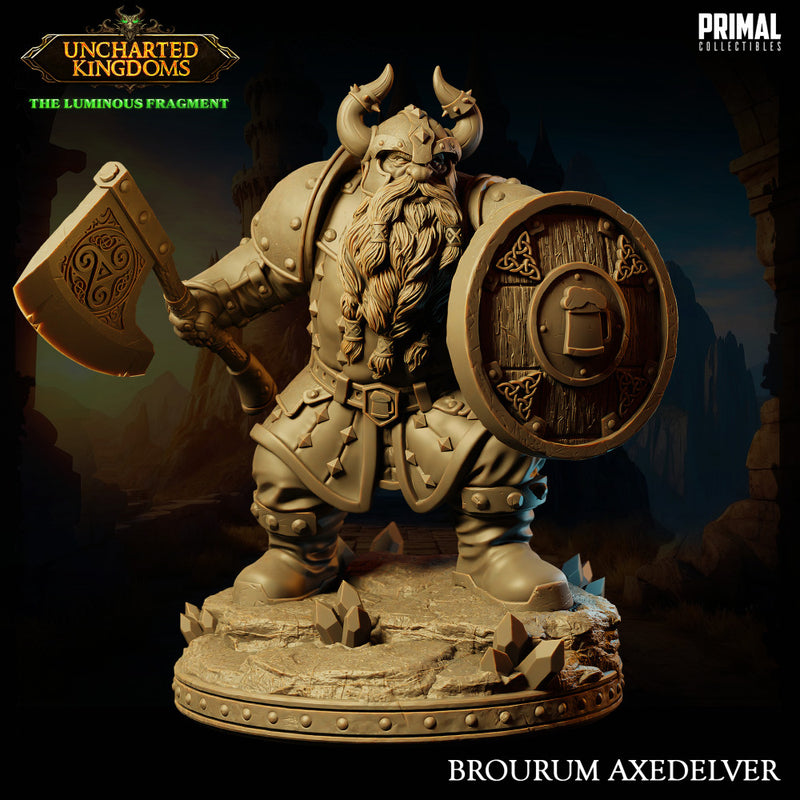 3 miniatures - 32mm - Fellows of the Realm Bundle - Uncharted Kingdoms - Only-Games