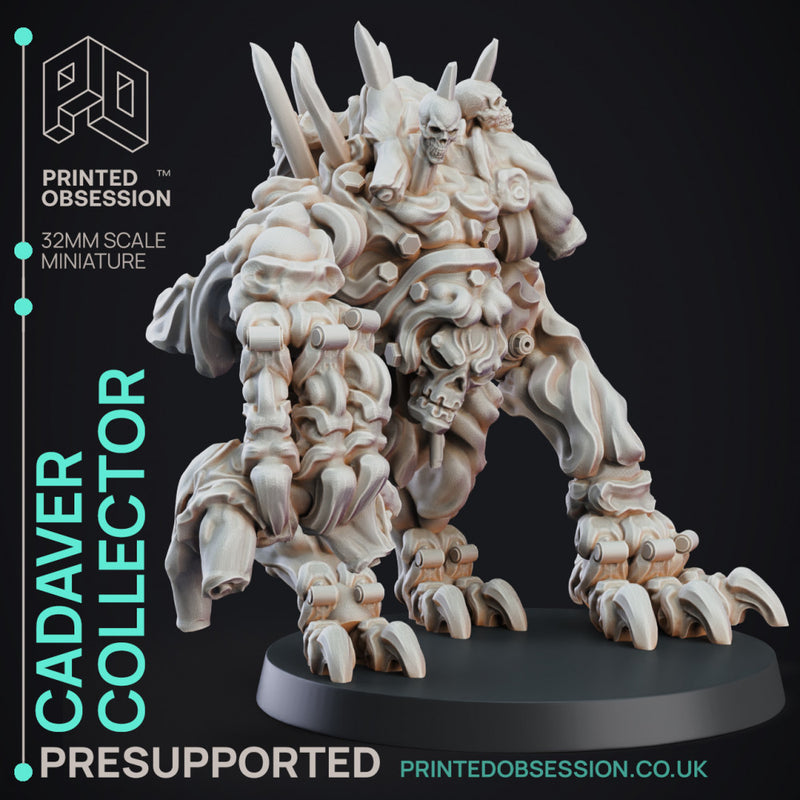 Cadaver Collector - Construct - PRESUPPORTED - D&D 32mm - Only-Games