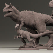 Carnotaurs Dinosaur x2 - Only-Games