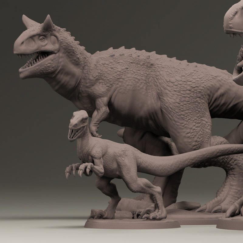 Carnotaurs Dinosaur x2 - Only-Games