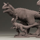 Carnotaurs Dinosaur x2 - Only-Games