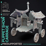 Caravan - Puppet Master's Show - PRESUPPORTED  - 32mm scale - Only-Games