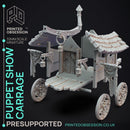 Caravan - Puppet Master's Show - PRESUPPORTED  - 32mm scale