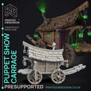 Caravan - Puppet Master's Show - PRESUPPORTED  - 32mm scale