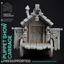 Caravan - Puppet Master's Show - PRESUPPORTED  - 32mm scale