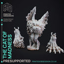 Cat of Madneess - Boss Creature - PRESUPPORTED - 32mm scale - Illustrated & stats