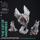 Cat of Madneess - Boss Creature - PRESUPPORTED - 32mm scale - Illustrated & stats