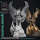 Three Dragon Lords -  PRESUPPORTED - Illustrated and Stats - 32mm scale