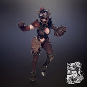 Ceylan The Enforcer - 35mm Stonecrow (Action and Football Pose) - STL only - Only-Games