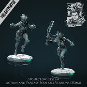 Ceylan The Enforcer - 35mm Stonecrow (Action and Football Pose) - STL only - Only-Games