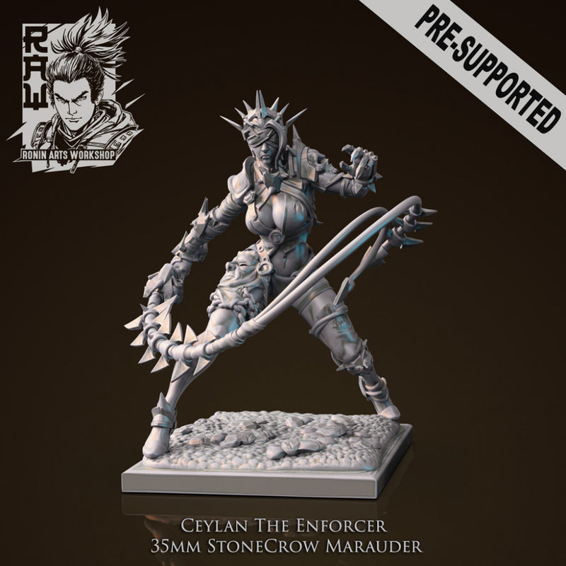 Ceylan The Enforcer - 35mm Stonecrow Marauder - STL only - Only-Games
