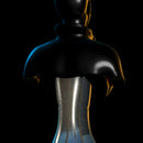 3D model Bust STL-OBJ - Catwoman from Batman (DC Comics) 3D Model Fanart version CG Pyro