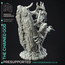 The Chained God - Boss Monster - 150 mm -  PRESUPPORTED - 32mm Scale