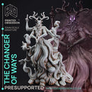 Changer of Ways - The Mists of Change Boss - PRESUPPORTED - 32mm scale