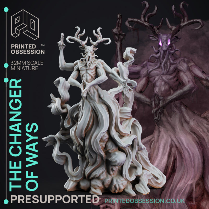 The Mists of Change pack- 21 Horror models - PRESUPPORTED - 32mm scale - Only-Games