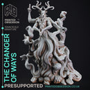 Changer of Ways - The Mists of Change Boss - PRESUPPORTED - 32mm scale