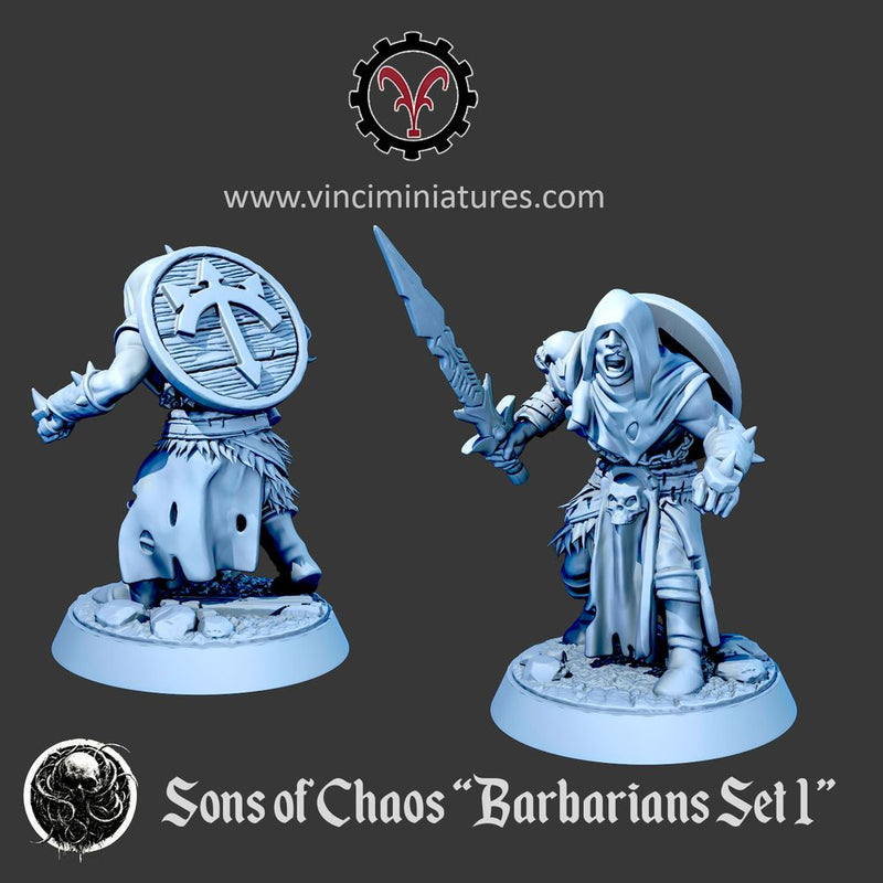 BARBARIANS SET 1 MODEL 1 - Only-Games