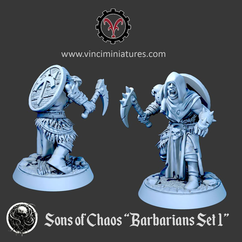 BARBARIANS SET 1 MODEL 1 - Only-Games