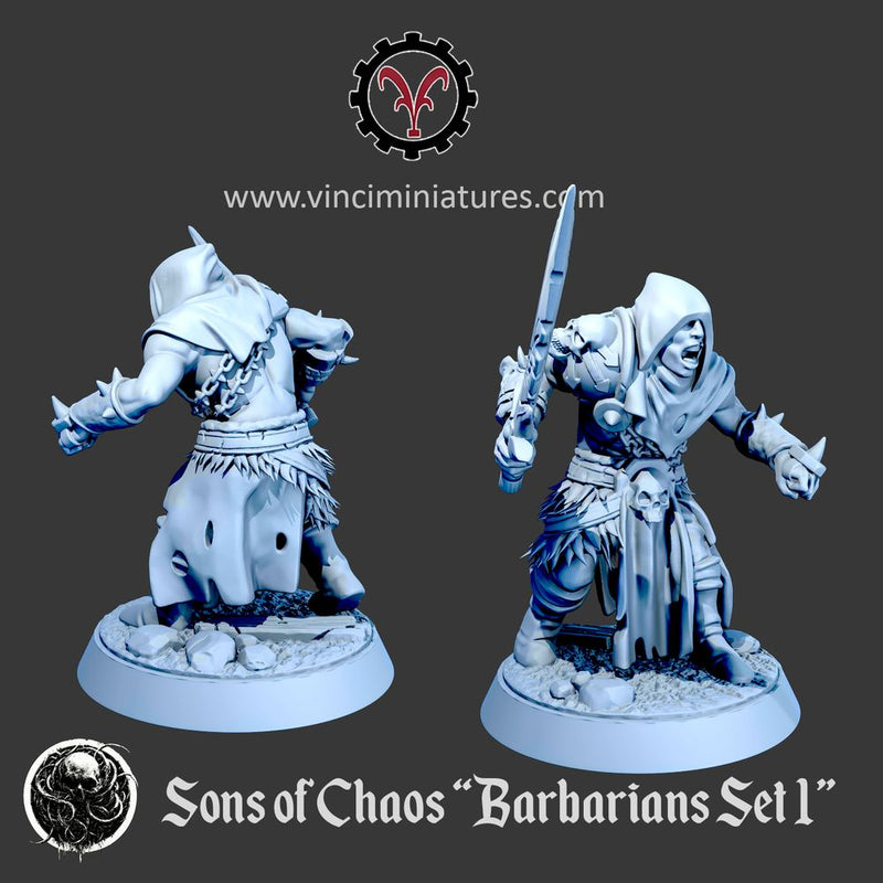 BARBARIANS SET 1 MODEL 1 - Only-Games