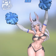 Cheerbunny Alex (NSFW) - 75mm and 120mm Pin-Up - STL only - Only-Games